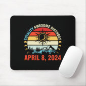 Totality Solar Eclipse Phantastisch Geburtstag 8.  Mousepad (Mit Mouse)
