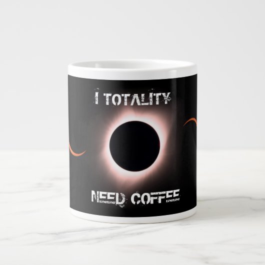 Totality Solar Eclipse Tasse (Vorderseite)