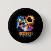 Totality Total Solar Eclipse 2024 Button (Vorderseite)