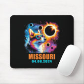 Totality Total Solar Eclipse 2024 Mousepad (Mit Mouse)