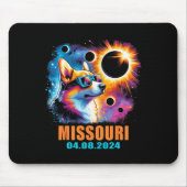 Totality Total Solar Eclipse 2024 Mousepad (Vorne)