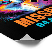 Totality Total Solar Eclipse 2024 Poster (Ecke)