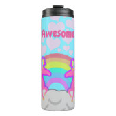 Totally 80er Unicorn Thermosbecher (Vorderseite)