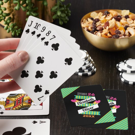 Totally 80er Wedding Spielkarten (In Situ)