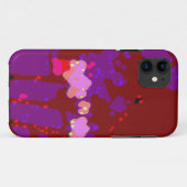 Totally Abstrakt Bougainvillea Case-Mate iPhone Hülle (Rückseite (Horizontal))