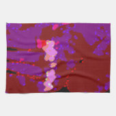 Totally Abstrakt Bougainvillea Küchentuch (Horizontal)