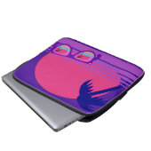 Totally Achtzig Phantastisch Lila Sunset Laptopschutzhülle (Vorne Knopf)