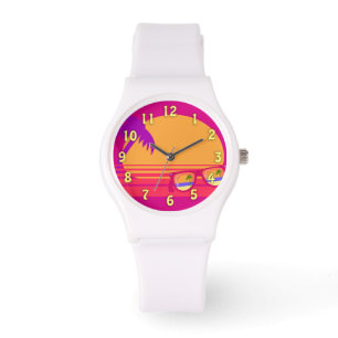 Totally Achtzig Phantastisch Neon Sunset Armbanduhr