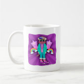 Totally Achtzig Sockaffe Kaffeetasse (Links)