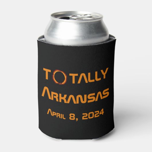 Totally Arkansas 2024 Solar Eclipse Dosenkühler (Kanne Vorderseite)