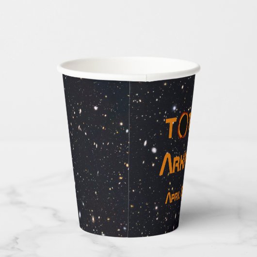Totally Arkansas 2024 Solar Eclipse Pappbecher (Rechts)