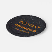 Totally Arkansas 2024 Solar Eclipse Pappteller (Schrägansicht)