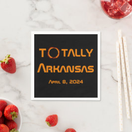 Totally Arkansas 2024 Solar Eclipse Serviette