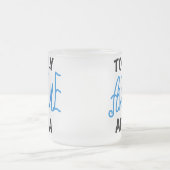 Totally Awesome Abuela Blue Tshirts and GIfts Mattglastasse (Mittel)