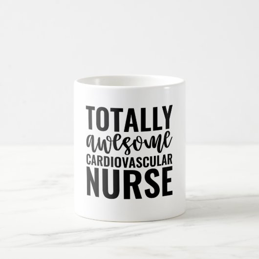 Totally Awesome Cardiovascular Nurse Kaffeetasse (Mittel)