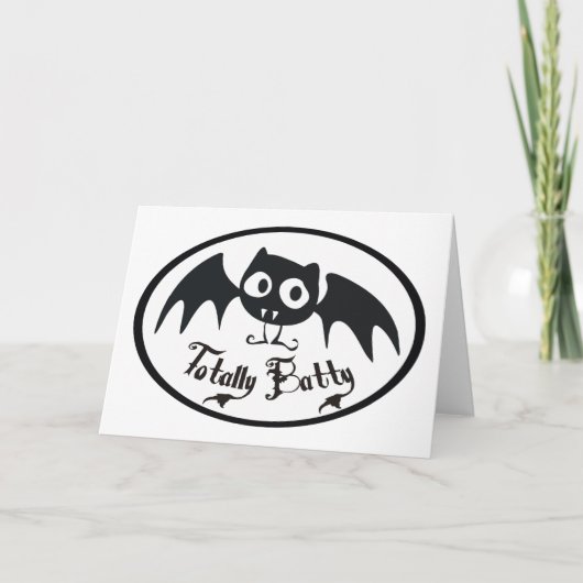 Totally Batty Karte (Vorderseite)