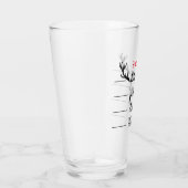 Totally Blitzen Christmas Cheer Beer Glass Glas (Rechts)