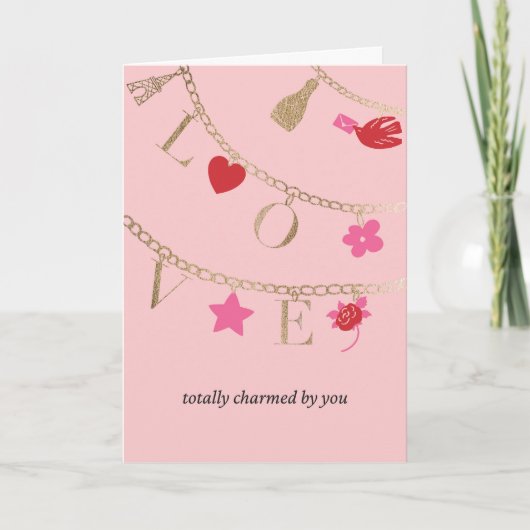 Totally Charmed Valentine’s Day Greeting Karte (Vorderseite)