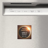 Totally Committed Eclipse Theme Wedding Magnet (In Situ (Geschirrspüler))