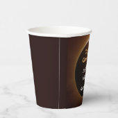 Totally Committed Eclipse Theme Wedding Pappbecher (Rechts)