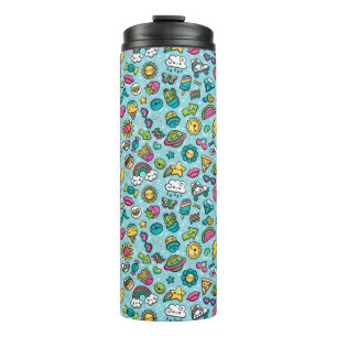 Totally Cute Doodles Tumbler Thermosbecher
