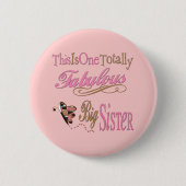 Totally Fabulous Big Sisters Button (Vorderseite)