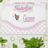 Totally Fabulous Granny Geschirrtuch (Gefaltet)