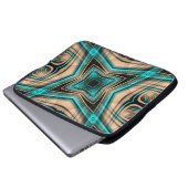 Totally Geometric... Laptopschutzhülle (Vorne Knopf)