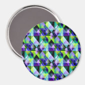 Totally Geometric..... Magnet (Vorderseite/Rückseite)