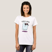 Totally Ghoul Funny Cool Halloween Ghost Pun T-Shirt (Vorne ganz)