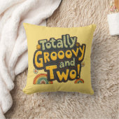 Totally Groovy und 2. Geburtstag Kissen (Decke)