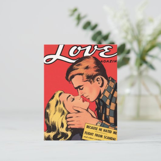 Totally in Love Postkarte (Stehend Vorderseite)