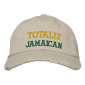 Totally Jamaica Chino Cap Bestickte Kappe (Vorderseite)