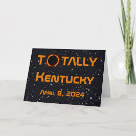 Totally Kentucky 2024 Solar Eclipse Karte