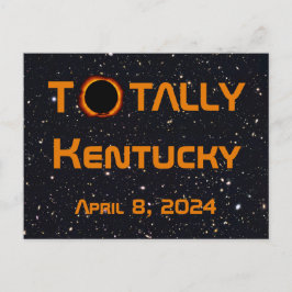 Totally Kentucky 2024 Solar Eclipse Postkarte