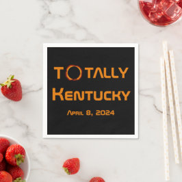 Totally Kentucky 2024 Solar Eclipse Serviette