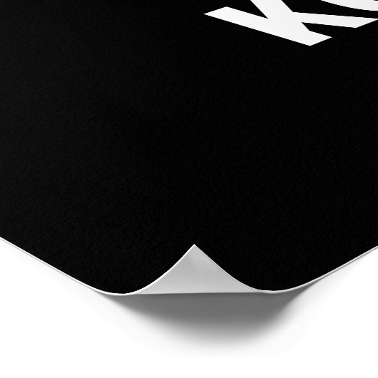 Totally Koala Funny Koala Bear Pun Dark BG Poster (Ecke)