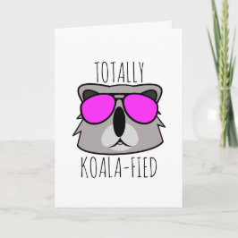 Totally Koalafied Feiertagskarte