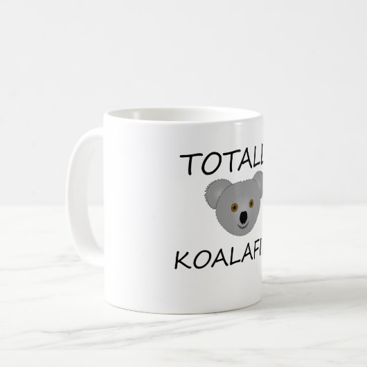 Totally Koalafied Kaffeetasse (Vorderseite Links)