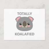 Totally Koalafied Postkarte (Vorderseite)