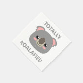 Totally Koalafied Serviette (Ecke)