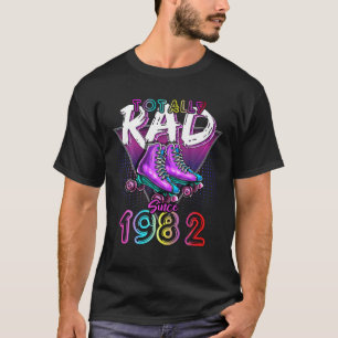 Totally Krass seit 1982, 80er Jahre 40er Geburtsta T-Shirt