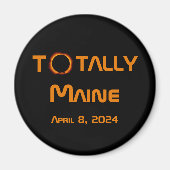 Totally Maine 2024 Solar Eclipse Magnet (Vorne)