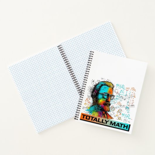 "Totally Math" Notepad für Math Lovers Notizblock (Innenseite)