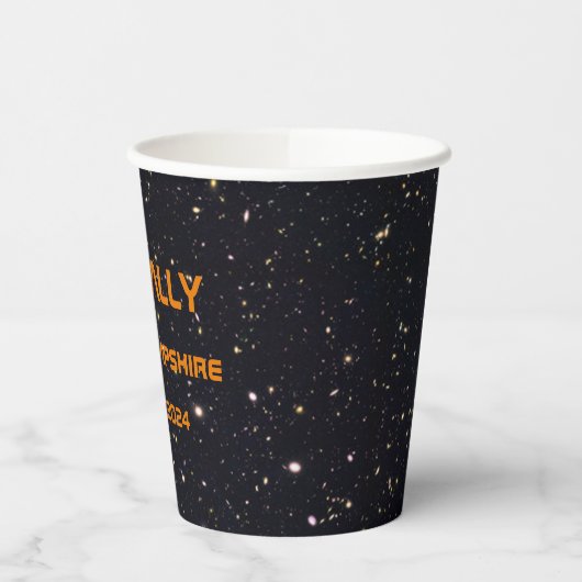 Totally New Hampshire 2024 Solar Eclipse Pappbecher (Links)