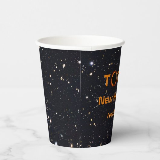 Totally New Hampshire 2024 Solar Eclipse Pappbecher (Rechts)