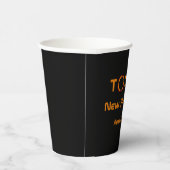Totally New Hampshire 2024 Solar Eclipse Pappbecher (Rechts)