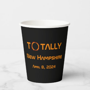Totally New Hampshire 2024 Solar Eclipse Pappbecher