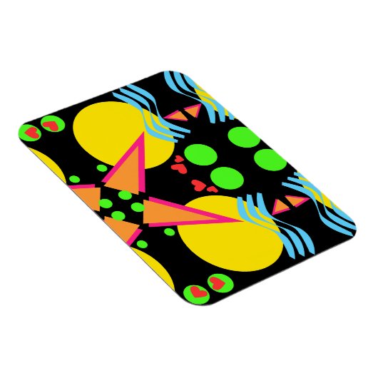 Totally New Wave Achtzig Magnet (Rechte Seite)