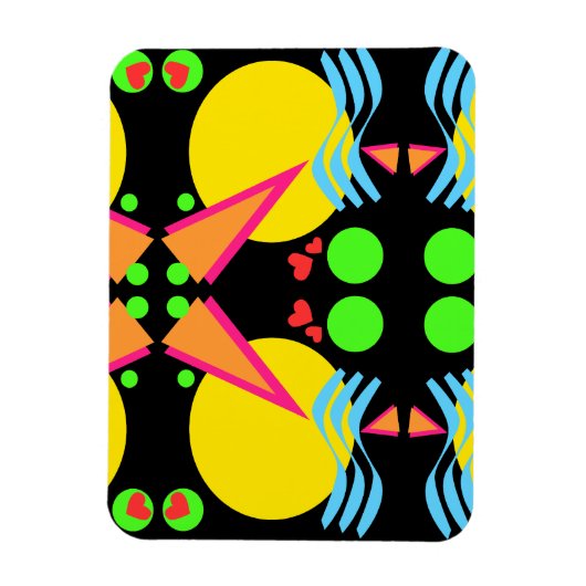 Totally New Wave Achtzig Magnet (Vertikal)